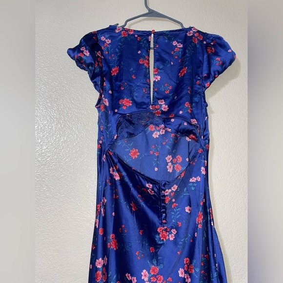 NWT Free People Butterfly Babe Maxi Dress (L) - Picture 8 of 14